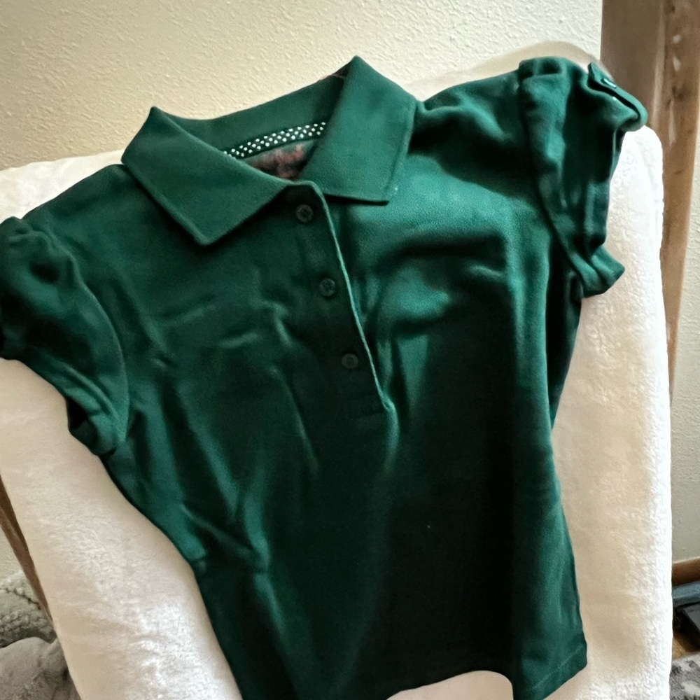 Cat and jack girls polo tee